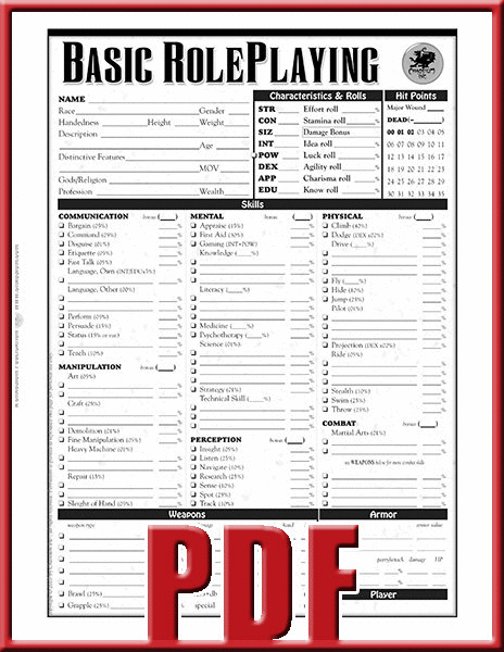 Chaosium Basic Roleplaying Pdf